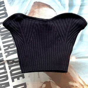 Urban Outfitters Black Tube-top